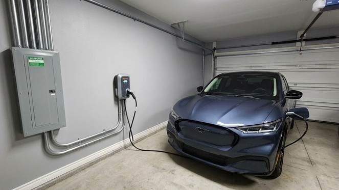 mach e home charger