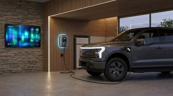 F-150 Lightning charger