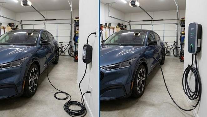 mach e home charger