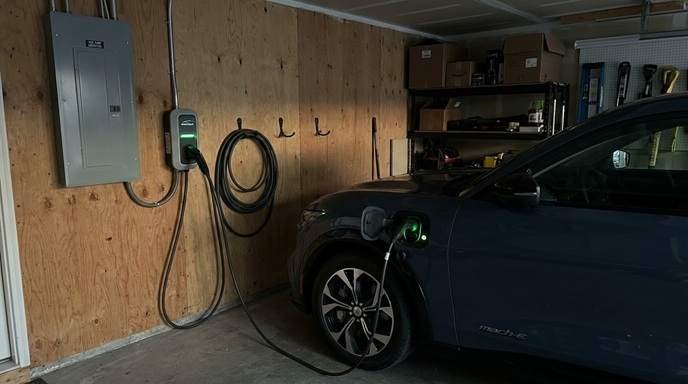mach e home charger