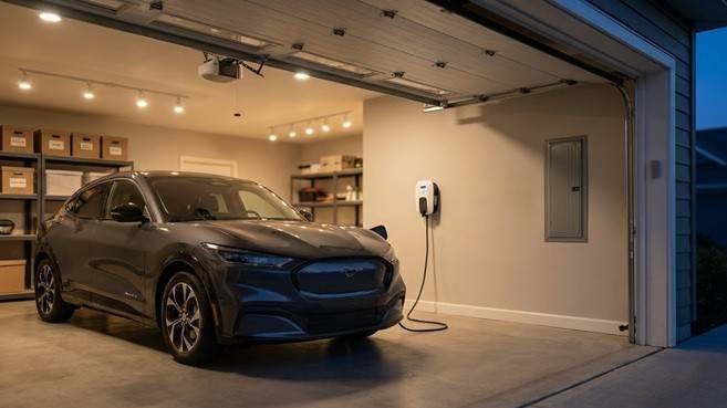 mach e home charger